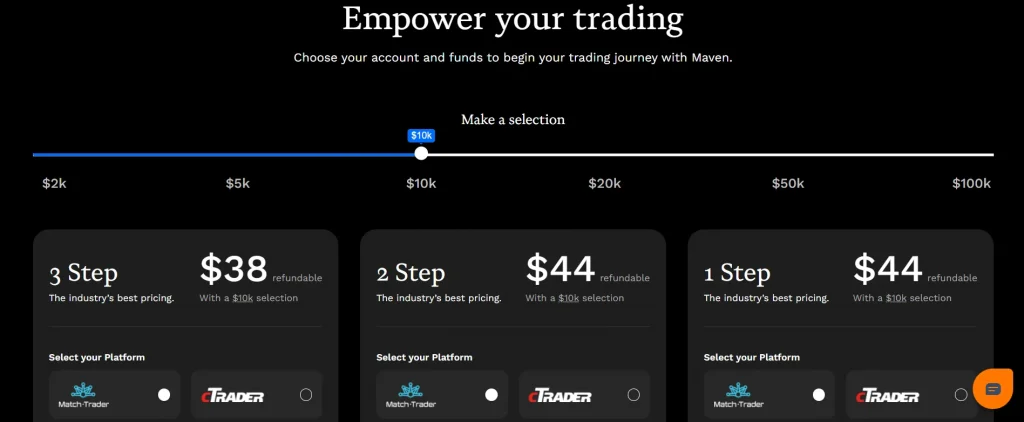 maven trading challenge